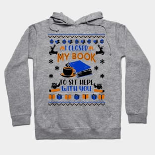 Bookish Christmas Sweater. Book Lover Christmas Gift. Hoodie